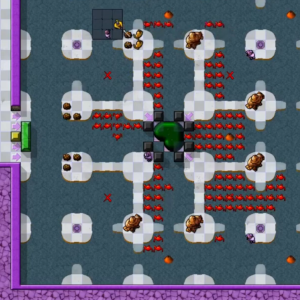 a massive puzzle scene