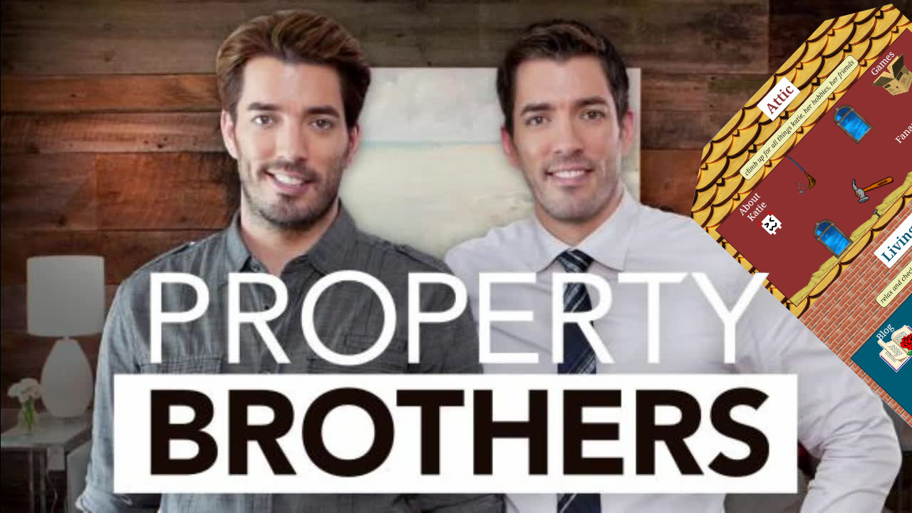 the property brothers, two bland looking white guys"